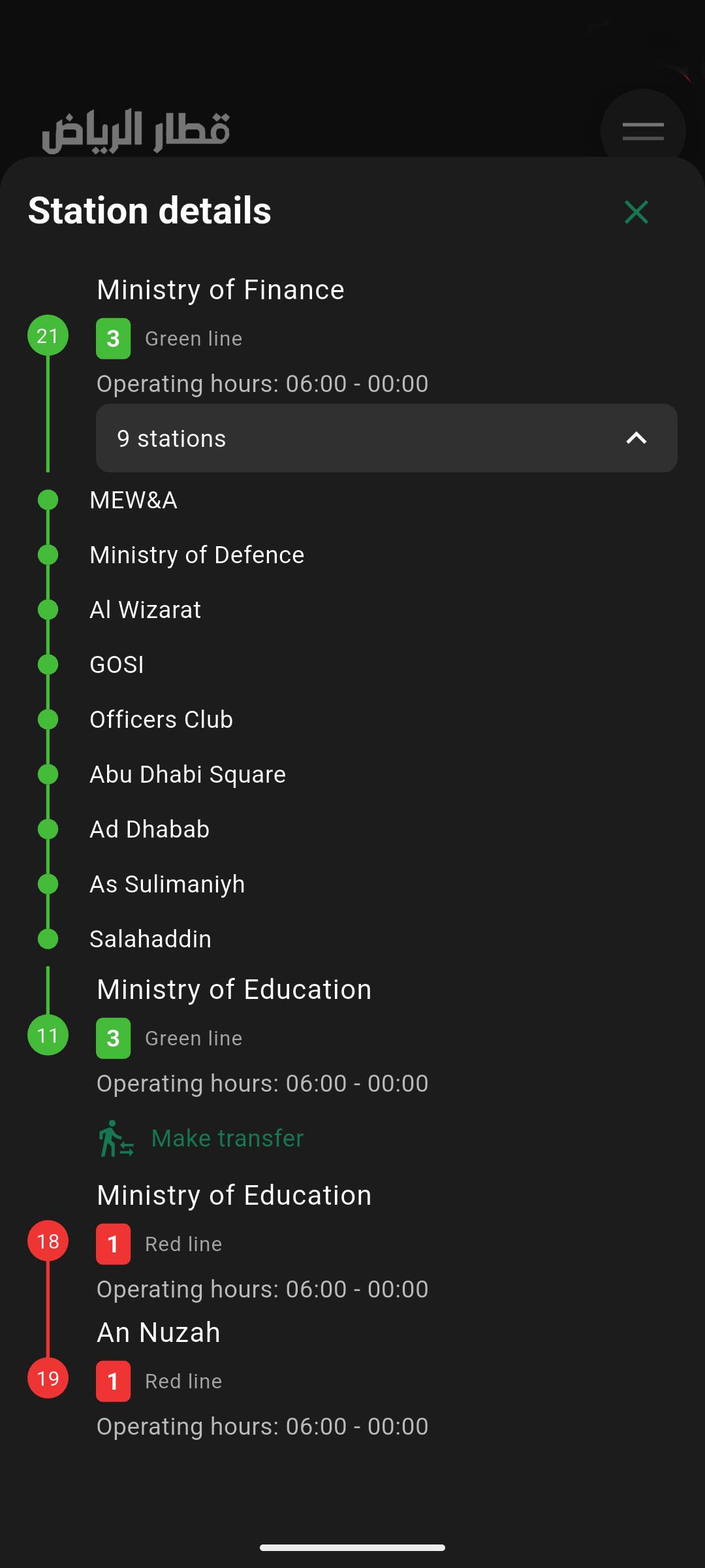 Station Details